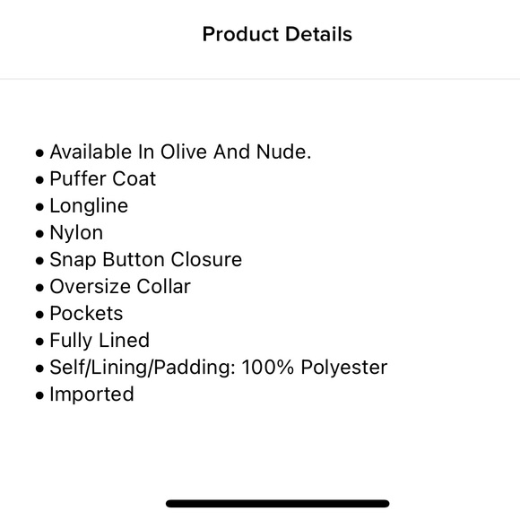 Outdoor feels puffer coat - Picture 4 of 6